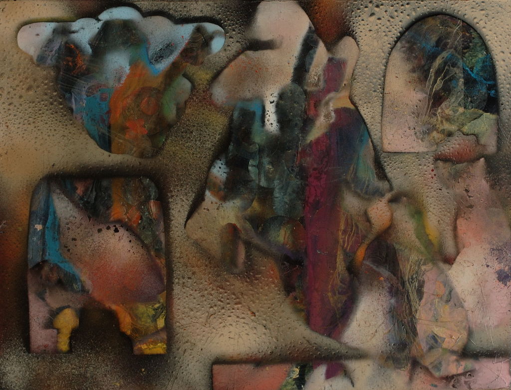 Acrylic and Lacquer on Board, 24in x 18in - 2004 